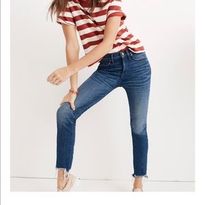 Madewell Jeans Skinny Crop